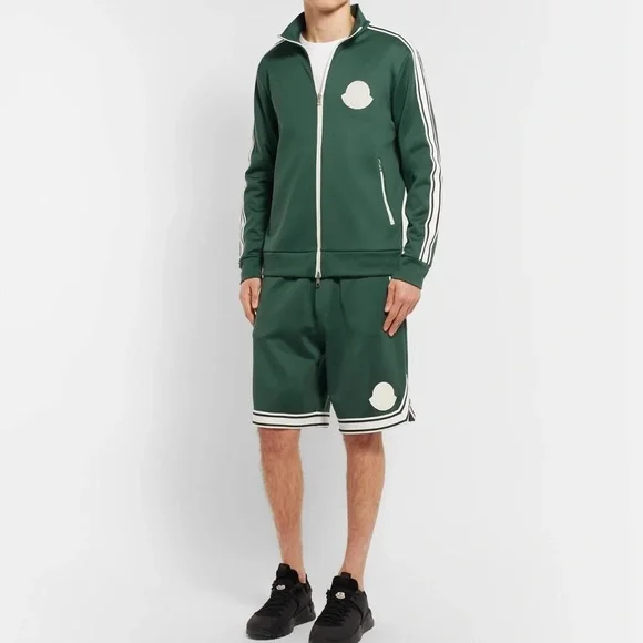 Moncler - Striped Track Jacket - Green